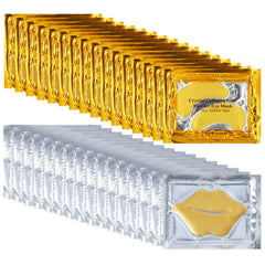 Masques yeux or 24K Blopuivo pour hydratation autour des yeux