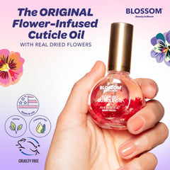 Blossom huile cuticule ongles senteur florale: douceur et aspect soigné.