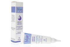 Emballage élégant de la crème hydratante Blue Cap