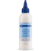 Blue Cross Crème Éliminatrice de Cuticules appliquée sur les cuticules et ongles.