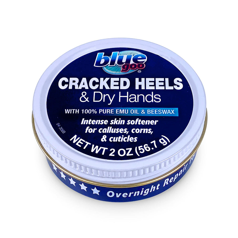 Blue Goo talons creves — flacon pour hydrater et lisser les talons.