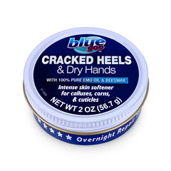 Blue Goo talons creves — flacon pour hydrater et lisser les talons.