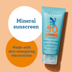 Blue Lizard Sport Mineral SPF 50 – cap Smart Cap qui change de couleur.