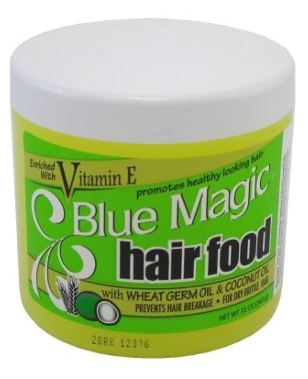 Blue Magic Hair Food bouteille coco, nourrit les cheveux et apporte brillance.