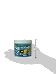 Blue Magic Tea Tree Leave-In, application rapide pour cheveux souples et faciles.