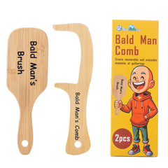 BlueForest Era ensemble peigne-brosse chauve, pratique et léger pour l’usage quotidien.