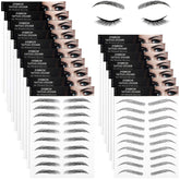 Blulu sourcils 4D poil artificiel: 18 feuilles pour varier rapidement votre look.