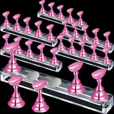 Blulu: support d’affichage aimanté pour ongles, pratique et compact pour tester vos designs.