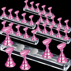 Blulu: support d’affichage aimanté pour ongles, pratique et compact pour tester vos designs.