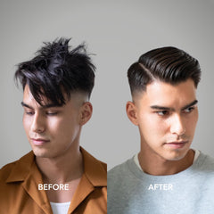 BluMaan Hydrating Pomade texture – démêlage et façonnage simplifiés.