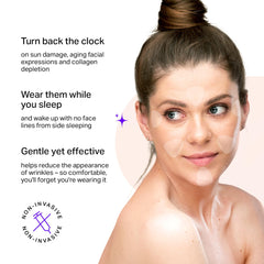 Patch BLUMBODY rides-du-sourire anti-rides, ciblage des sillons autour de la bouche.