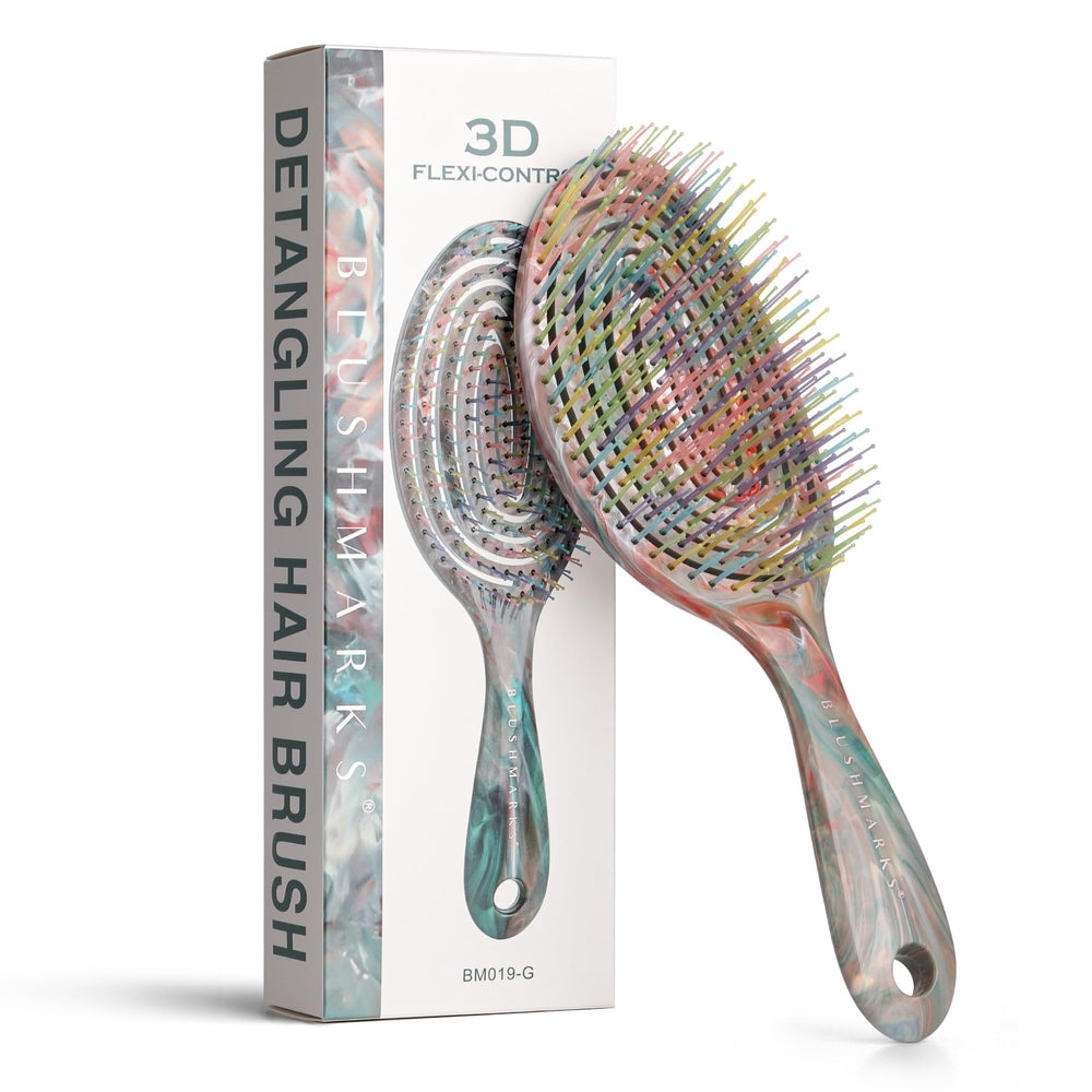 BLUSHMARKS brosse démêlage humide avec ventilation, démêle rapidement les cheveux.