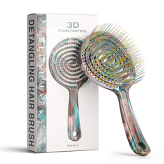 BLUSHMARKS brosse démêlante ventillée forme sucette pour cheveux humides facilite le démêlage.