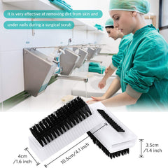 Brosse Boao mains en plastique durable, désinfection facile après usage.