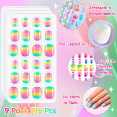 Application facile des ongles BOARDFEB pour enfants sans outils.