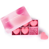 BoboSweeTree Coeur rose, boule de douche pack6, rituel spa à domicile.
