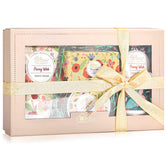Coffret BODY & EARTH # LOVE pour soin mains Peony Wish, cadeau élégant.