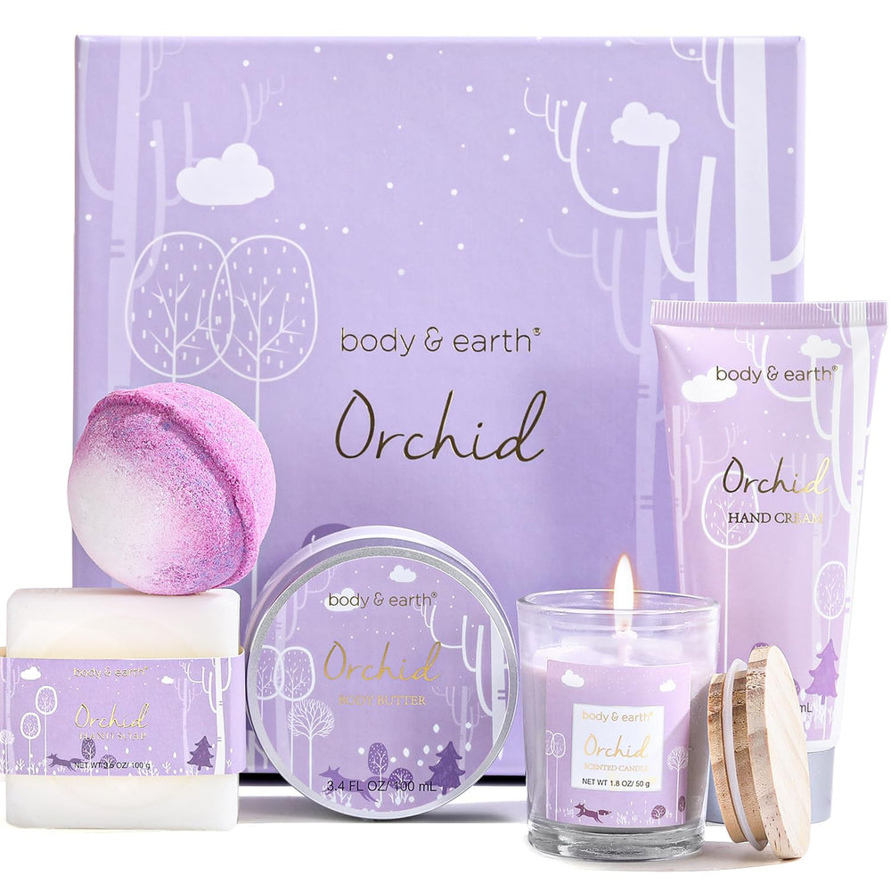 Body & Earth Orchidée: parfum apaisant pour la détente à domicile.