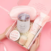 BODY & EARTH Rose Spa Eye Mask for restful sleep and on-the-go pampering.