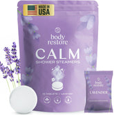 Body Restore bombes de douche lavande – ensemble de 15 pour une détente aromatique.