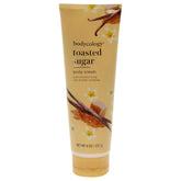 Bodycology creme hydratante pour le corps sucre toasté, texture cremeuse qui hydrate la peau.