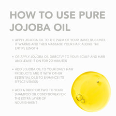 BodyJ4You absorption rapide huile jojoba: pénétration efficace sans residu