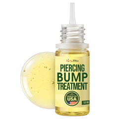 BodyJ4You huile-keloide piercing bouteille dropper: application précise et soin quotidien.