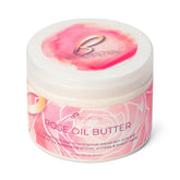 Bodystry Rose Oil Butter dans le pot – hydratation riche pour peau nourrie.