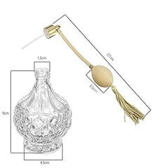 BOGZON bouteille verre réutilisable pour reconditionner parfum et lotions.