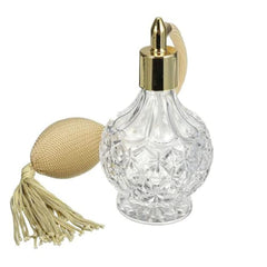 BOGZON flacon cristal vintage 80ml offrant une allure raffinée et réutilisable.