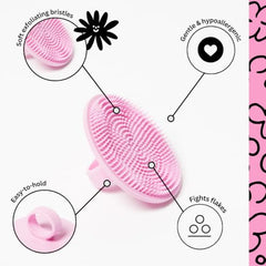 Boie USA brosse-visage exfoliante douce pour une peau lumineuse