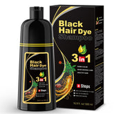BOJICA 3 en 1 colorant-cheveux gris, flacon 500 ml, couverture rapide des gris