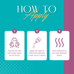 Bold Hold Active Reloaded: application en couches fines pour une liaison claire et durable.