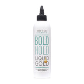 The Hair Diagram Bold Hold Liquid Gold — bouteille pratique pour fixation temporaire sans effort.