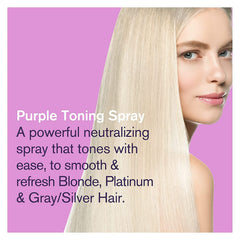 BOLD UNIQ spray tonifiant violet, applicateur, application précise