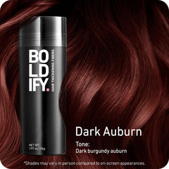 Boldify Fibres Capillaires – application facile pour un rendu plus dense.