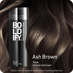 Boldify Fibres capillaires : couverture du cuir chevelu et densité