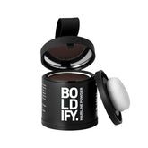 Boldify Poudre Ligne Capillaire Noisette Brun 10 g offre une couverture fiable des racines.