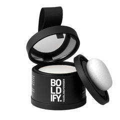 Boldify Poudre Ligne Cheveux avec applicateur pour définir la ligne et masquer les zones clairsemées.