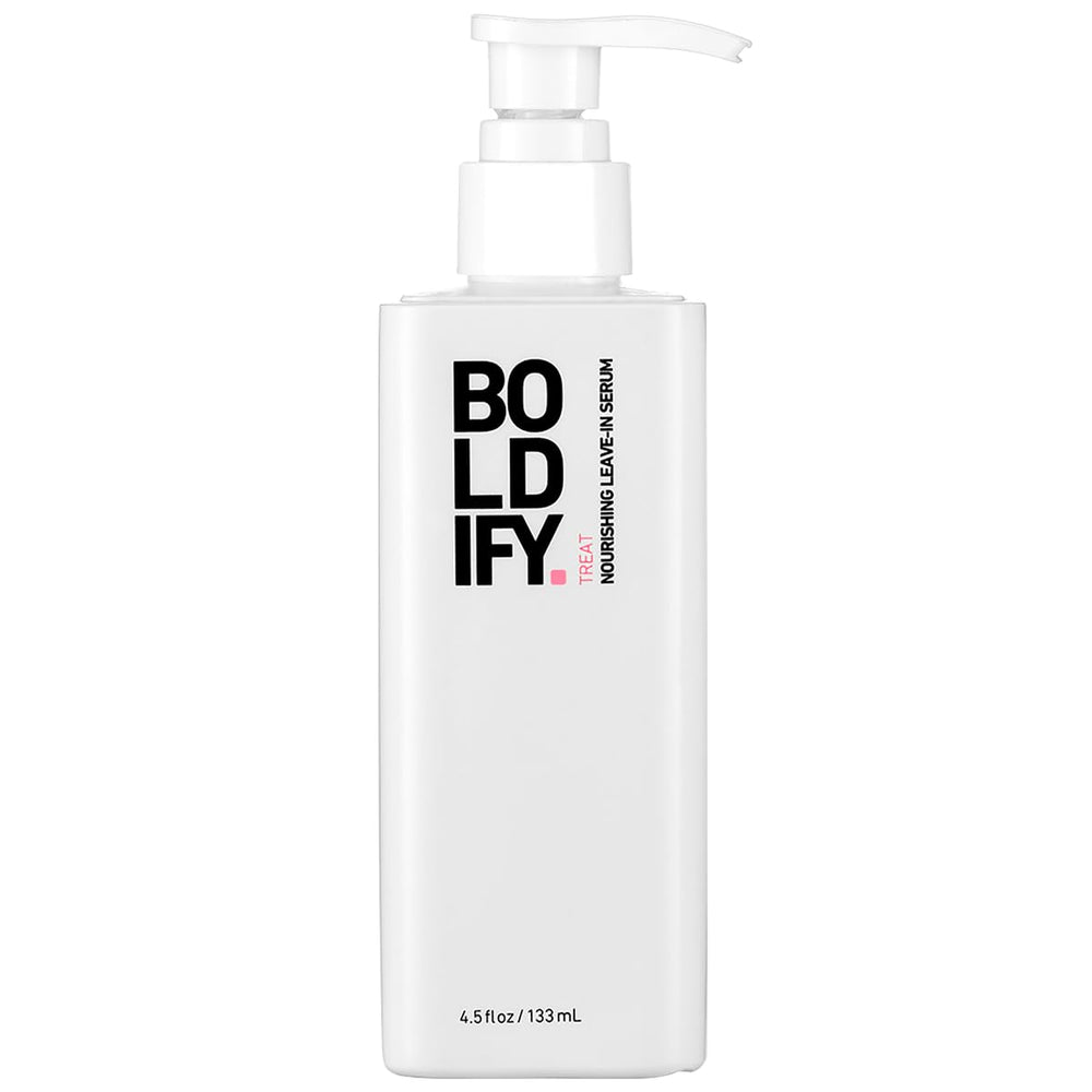Boldify sérum sans rinçage pour cheveux légers, nourrissant sans peser.