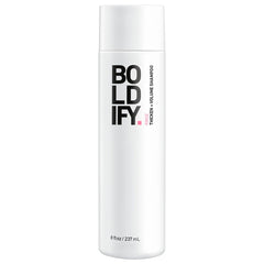 Boldify Shampoing Épaississant - bouteille élégante promettant volume sans alourdir.