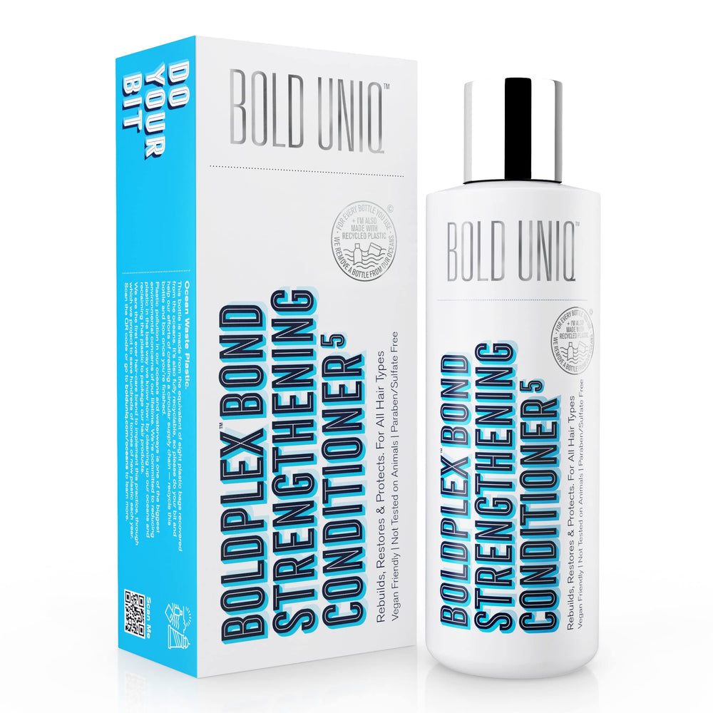 BoldPlex 5 – Bouteille du soin renforçant les liaisons pour cheveux plus forts.