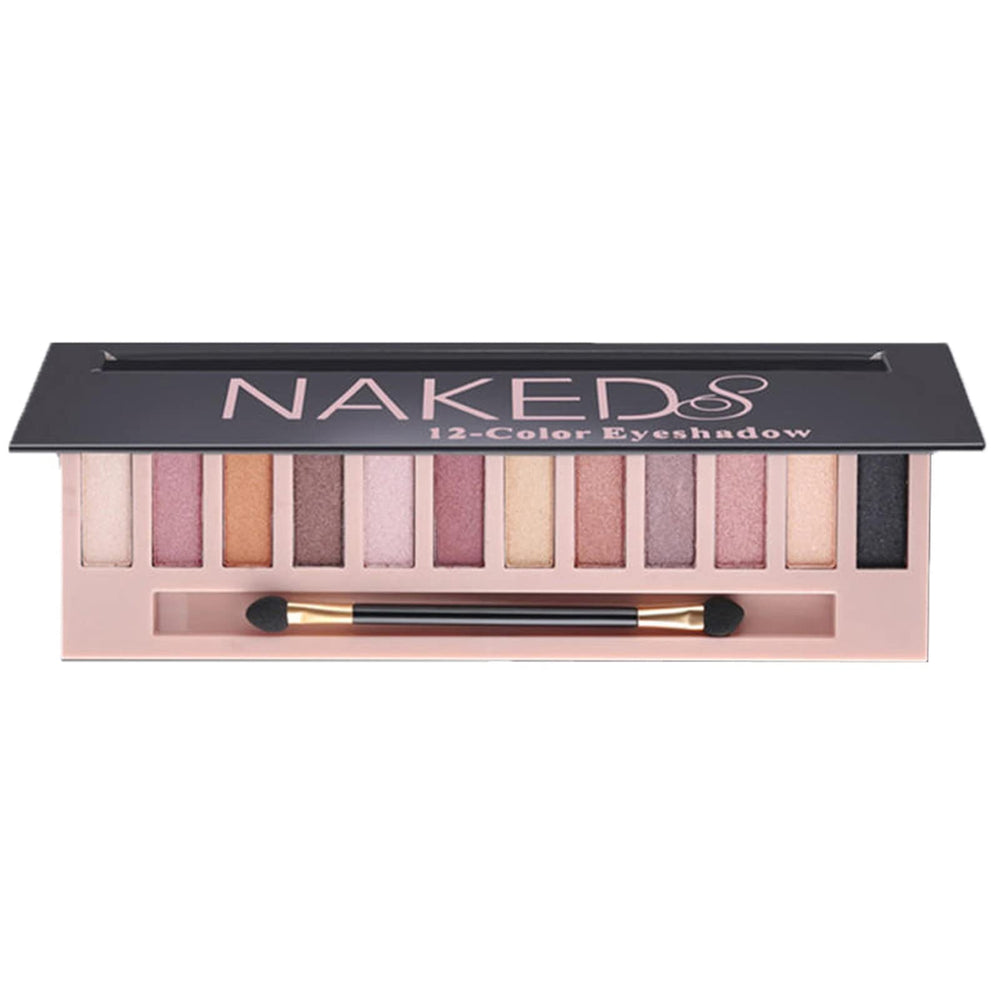BOLOPER palette ombres neutres 12 teintes pour un look naturel durable