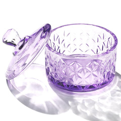 BOMOQING Dappen Dish avec couvercle 60 ml, pratique pour mélanger liquides et protéger l'évaporation.
