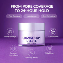 Base-pores-lissante Bonamedusa : texture crème prête à lisser le teint.