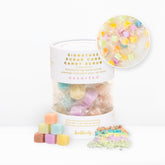 Bonblissity cubes-sucres-gommage-ensemble : exfoliation légère et hydratation en une étape.