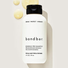 Bondbar pré-shampoing réparateur, l’application manuelle facile sur les cheveux.