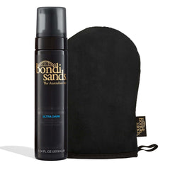 Bondi Sands – mousse bronzante en bouteille pour un bronzage homogène.