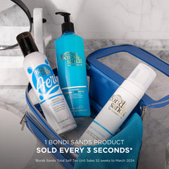 Bondi Sands Self Tan Eraser – peau douce après l’usage grâce à l’Aloe Vera.
