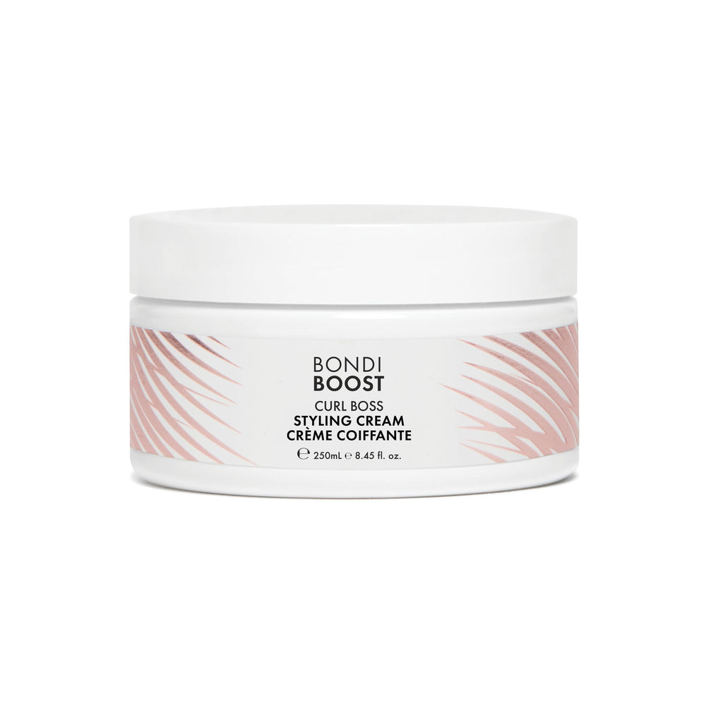 BONDIBOOST Curl Boss crème-coiffante boucles définition et tenue naturelle.
